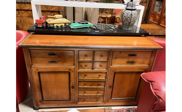 Meuble dit dos de canapé en merisier mas