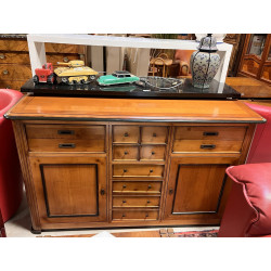 Meuble dit dos de canapé en merisier mas