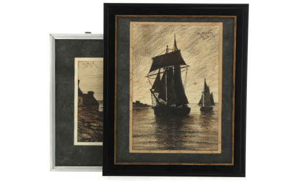 Charles MOOTZ (1889-1944) "Etude de voi