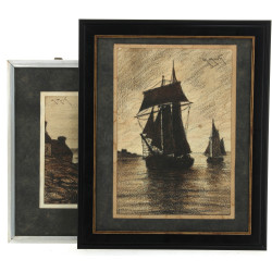 Charles MOOTZ (1889-1944) "Etude de voi