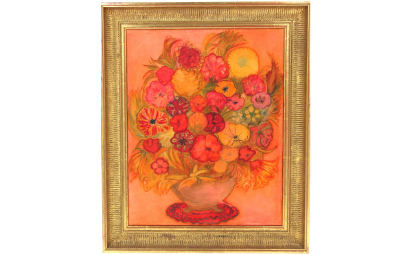 Ecole Française Xxème "Bouquet de fleurs