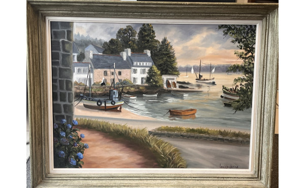 Louis DUPLENNE (Xxème) "Sainte-Marine", 