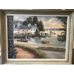 Louis DUPLENNE (Xxème) "Sainte-Marine", 