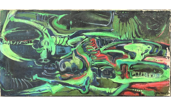 Pierre GASTAUD (1920-2009) "Composition 