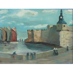 Ecole Bretonne Xxème "La ville-close de 