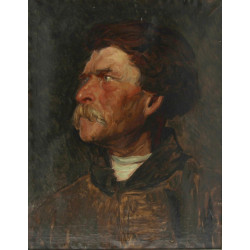 D'après Ilya REPIN (1844-1930) "Portrait