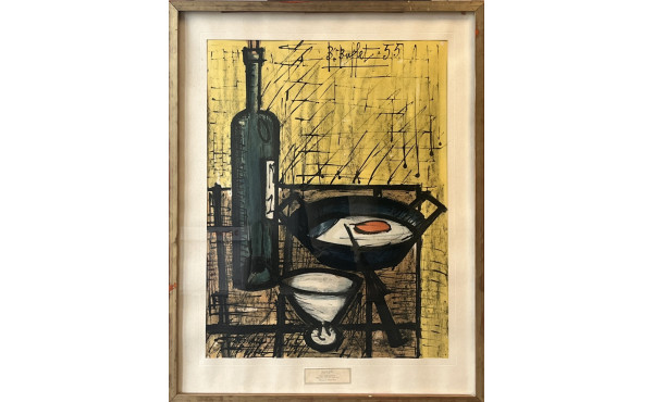 Bernard BUFFET (1928-1999) "The Breakfas