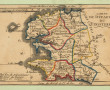 Petite carte ancienne du département du 