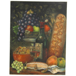 MONTAROU (Xxème) "Nature morte à la bout