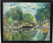 Alain GRAVIE (Xxè-XXIè) "Paris, le Canal
