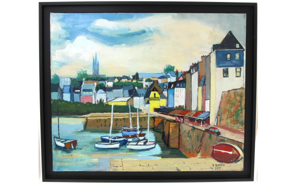 Alain GRAVIE (Xxè-XXIè) "Douarnenez, le 