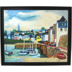 Alain GRAVIE (Xxè-XXIè) "Douarnenez, le 
