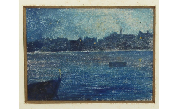 Anonyme Xxème - 5 tableaux du même artis