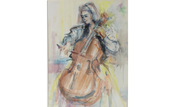 Nicole CHATAGNEX (Xxè) "La violoncellist