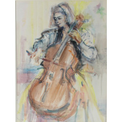Nicole CHATAGNEX (Xxè) "La violoncellist