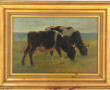 Eugène Léon LABITTE (1858-1937) "Vaches 
