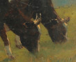 Eugène Léon LABITTE (1858-1937) "Vaches 