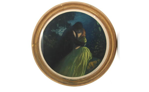 Lionello BALESTRIERI (1872-1958) "Le bai