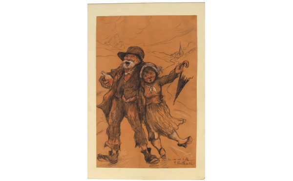 Fred PAILHES (1902-1991) "La vie est bel