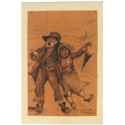 Fred PAILHES (1902-1991) "La vie est bel