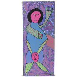 Paul DIEUSEUL (1956-2006) "Personnage co