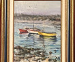 Lot de 3 tableaux: Rojkov "Maison breton