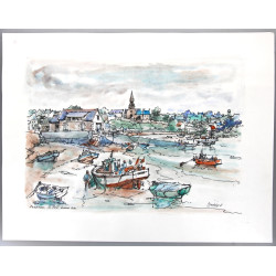 François PERHIRIN (1929-2004), Peintre o