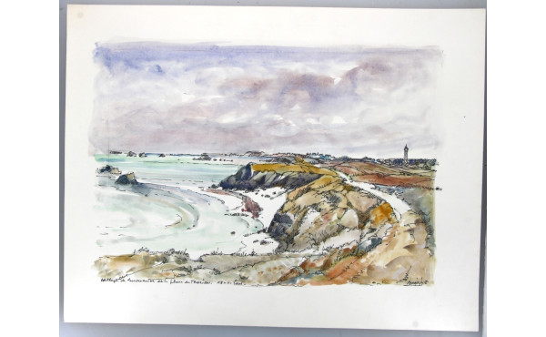 François PERHIRIN (1929-2004), Peintre o
