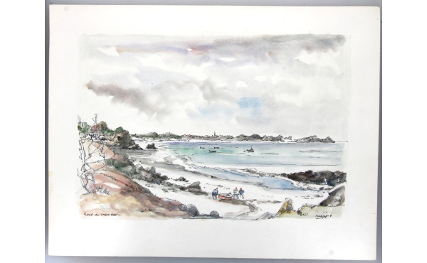 François PERHIRIN (1929-2004), Peintre o