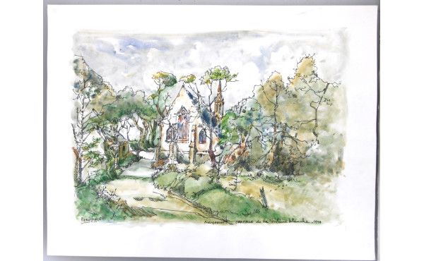 François PERHIRIN (1929-2004), Peintre o