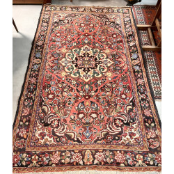 IRAN - Tapis en laine points noués, déco
