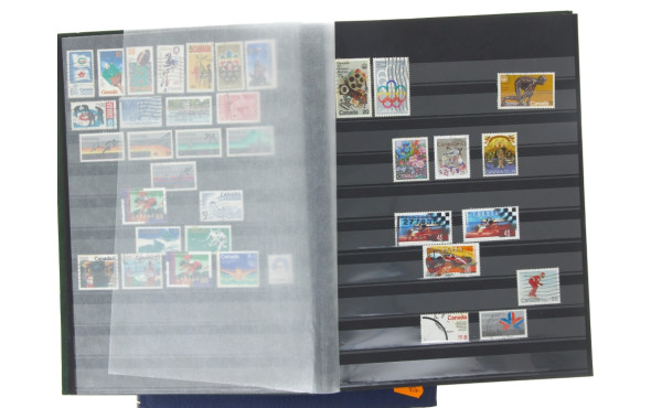 CANADA - 2 classeurs bien garni de TP ob