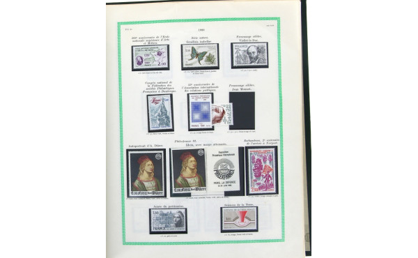 France - Classeur YT de TP neufs sans ch