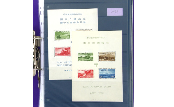 JAPON - Classeur de TP neufs et divers b