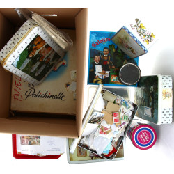 LOT DECOUVERTE à trier - Carton de TIMBR