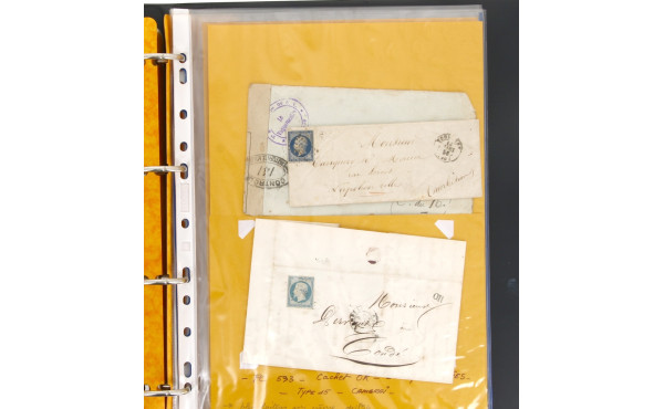 Classeur de plis XIXe (noir)