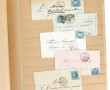 Collection de 169 plis oblitérés XIXe Ce