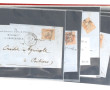 Collection de 20 plis oblitérés n°16 et 
