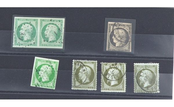 Plaquette de 7 TP classiques: n° 3 20c o