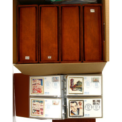 Collection d'émissions 1er jour FDC sur 