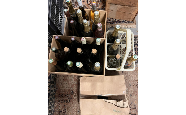 FOND DE CAVE de succession: 4 crémant de