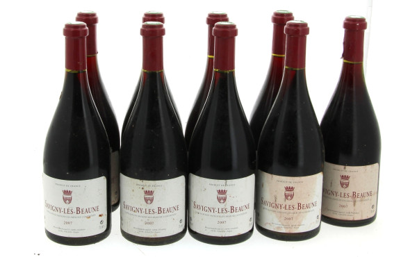 9 B SAVIGNY LES BEAUNE 2007, CDM vit.