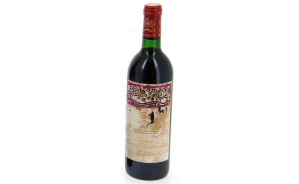 1 B MOUTON ROTHSCHILD 1988 (qqs accrocs 