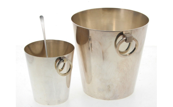 SAINT MEDARD - Seau à champagne et seau 