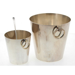 SAINT MEDARD - Seau à champagne et seau 