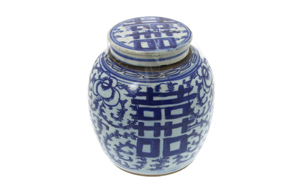 CHINE début XXe s. - Pot à gingembre en 