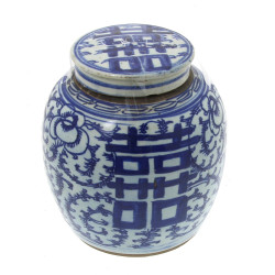 CHINE début XXe s. - Pot à gingembre en 