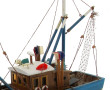 Maquette de bateau de pêche H 38 x L 46 