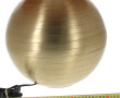 Grande lampe boule en métal, années 70/8