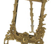 Cadre porte-photo en bronze décor rocail